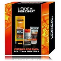 L'Oreal Hydra Energetic rinkinys vyrams (veido prausiklis 100 ml. + veido kremas 50 ml. + dušo gelis 400 ml.) - 1 vnt.