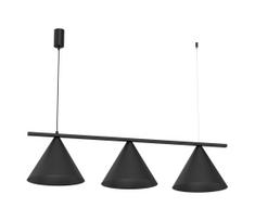 Pakabinamas šviestuvas ant laido CAPITAL 3xGX53/15W/230V juodas