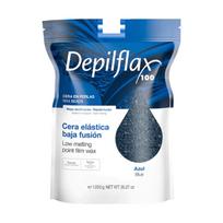 Vaškas plaukų šalinimui Depilflax100 Azul Blue Pearl, 1000 g