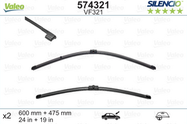 VALEO SILENCIO VALYTUVAI BMW FLAT BLADE