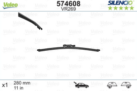 VALEO SILENCIO VALYTUVAI INFINITI, MINI, MERCEDES-BENZ, BMW TYL