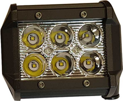 PAPILDOMAS TOLIMAS LED ŽIBINTAS 18W 6LED 9-30V