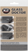 STIKLO UŽTAISYMO RINKINYS K2 "GLASS DOCTOR"