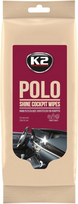 DRĖGNOS K2 POLO BLIZGIOS COCKPIT SERVETĖLĖS SKIRTOS PRIETAISŲ SKYDELIUI