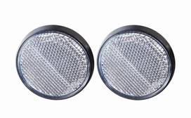 AUTOMOBILIO PRIEKABOS ATŠVAITAS APVALUS BALTAS 60MM