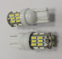 LEMPUTĖS W5W T10 LED 30SMD 12V (2VNT)