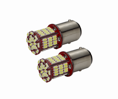 LEMPUTĖS S25 LED 78SMD BAY15D CANBUS 12V-24V (2VNT)