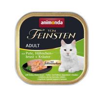 Animonda vom Feinsten konservai katėms su kalakutiena, vištienos krūtinėle ir žolelėmis, 100g