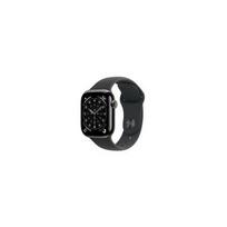 APPLE WATCH SERIES 11 GPS + CELLULAR 42MM SLATE TITANIUM CASE WITH BLACK SPORT BAND S/M MF8R4W | 0195950630060 | 0195950630060