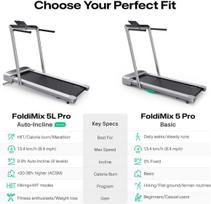 UREVO FoldiMix 5 Pro electric treadmill (silver) | URTM046 | 6978258900066