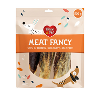 HAP Meat Fancy triušių mėsa ir ausys skanėstai šunims, 500 g