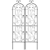 Metalinės daržo grotelės augalams palaikyti 60x15 cm