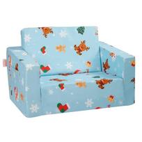 Sulankstoma vaikiška sofa-lova 2-in-1