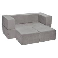 Vaikiška modulinė žaidimų sofa, 4 dalių