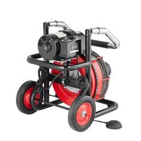 Elektrinis vamzdžių valymo įrenginys 30m x 10mm auto tiektuvas