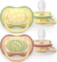 Philips Avent - Ultra air soother, 0-6m,Yellow/orange