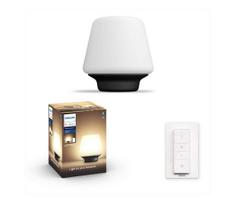 Philips 40801/30/P6 - reguliuojamo ryškumo LED lempa Hue WELLNESS 1xE27/8,5W/230V + nuotolinio valdymo pultelis