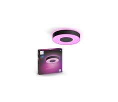 Philips LED RGB dimeriuojamas lubinis šviestuvas Hue LED/33,5 W/230 V, skersmuo 381 mm, juodas