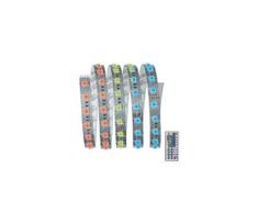 Paulmann 70587 - LED RGB/20W dimeriuojama MAXLED juosta 1,5 m 230 V + nuotolinio valdymo pultas