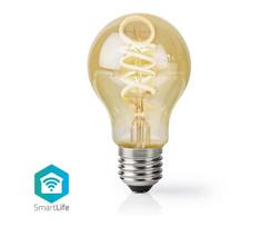 Nedis WIFILRT10A60 - Dimeriuojama LED lemputė A60 E27/4,9W/230V Wi-Fi 1800-6500K