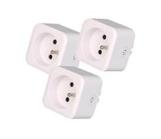 Immax NEO 07786C - Rinkinys: 3 išmaniosios rozetės NEO LITE 3680W/230V/16A Tuya