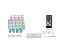 Paulmann 70627 - LED RGB/18W reguliuojama juosta MAXLED 1,5m 230V+nuotolinis valdymas