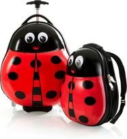 Heys Travel Tots children’s suitcase  AND  backpack set, ladybug (13030-3087-00)