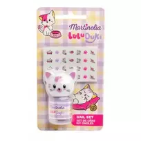Martinelia Nagų priežiūros rinkinys vaikams Lulu - Duki Nail Set 3.5ml, Purple