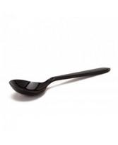 Plastikiniai šaukšteliai SUPERIOR, PS, juodi, 12,5 cm, 50 vnt