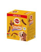 PEDIGREE Mega Box Schmackos su jautienos, ėrienos ir paukštienos skoniu 790 g