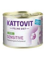 KATTOVIT Feline Diet Sensitive Kalakutiena 185 g