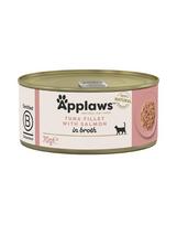 APPLAWS Cat Tuno filė su lašiša sultinyje 70 g