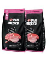PAN MIŠKO Veršiena su stručiu šuniukams XS 2x20 kg