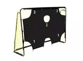 Futbolo vartai su taikliu, 213x153x76 cm