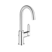 Grohe BauEdge – praustuvo vienos rankenos maišytuvas L, su išleidimo komplektu, chromuotas 23760000