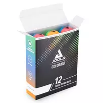 Stalo Teniso Kamuoliukai JOOLA BallSet Colorato BL 12 vnt.