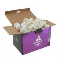 Stalo teniso kamuoliukai JOOLA Magic ABS 40+, 72 vnt. Balti