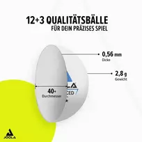 Stalo teniso kamuoliukai JOOLA Advanced Training*** 24 vnt.