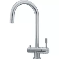 Plautuvės maišytuvas Franke Eos Clear Water, nerūdijančio plieno, su filtru