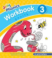 Jolly Phonics Workbook 3, in Print Letters (American English edition)