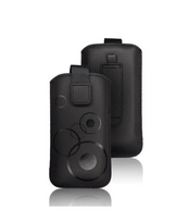 Deko universalus dėklas - Samsung I9100 Galaxy S2/i9000/S8600 Wave 3 juodas