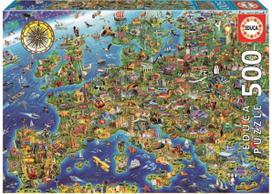Dėlionė EDUCA 500 EUROPOS ŽEMĖLAPIS