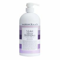 Šampūnas šviesiems ar žiliems plaukams Waterclouds Violet Silver, 1000 ml