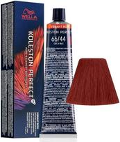 Wella Professionals, Koleston Perfect, Permanent Hair Dye, 66/44 Dark Blonde Intense Red, 60 ml
