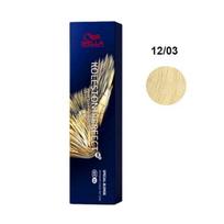 Wella Professionals, Koleston Perfect, Permanent Hair Dye, 12/03 Special Natural Golden Blonde, 60 ml