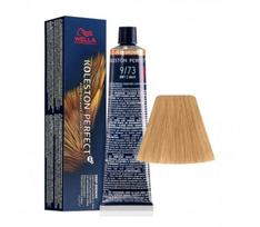 Wella Professionals, Koleston Perfect, Permanent Hair Dye, 9/73 Bright Blond Golden Chestnut, 60 ml