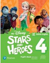 My Disney Stars and Heroes British Edition Level 4 Pupil's Book with eBook and D