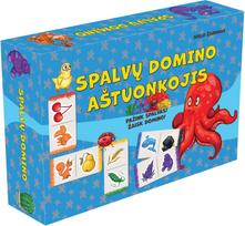 Stalo žaidimas SPALVŲ DOMINO. AŠTUONKOJIS