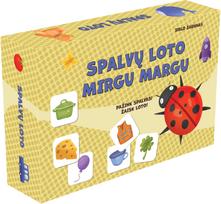 Stalo žaidimas SPALVŲ LOTO. MIRGU MARGU