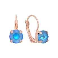 Auskarai moterims DiamondSky „Glory II (Ocean DeLite)“ su Swarovski kristalais
